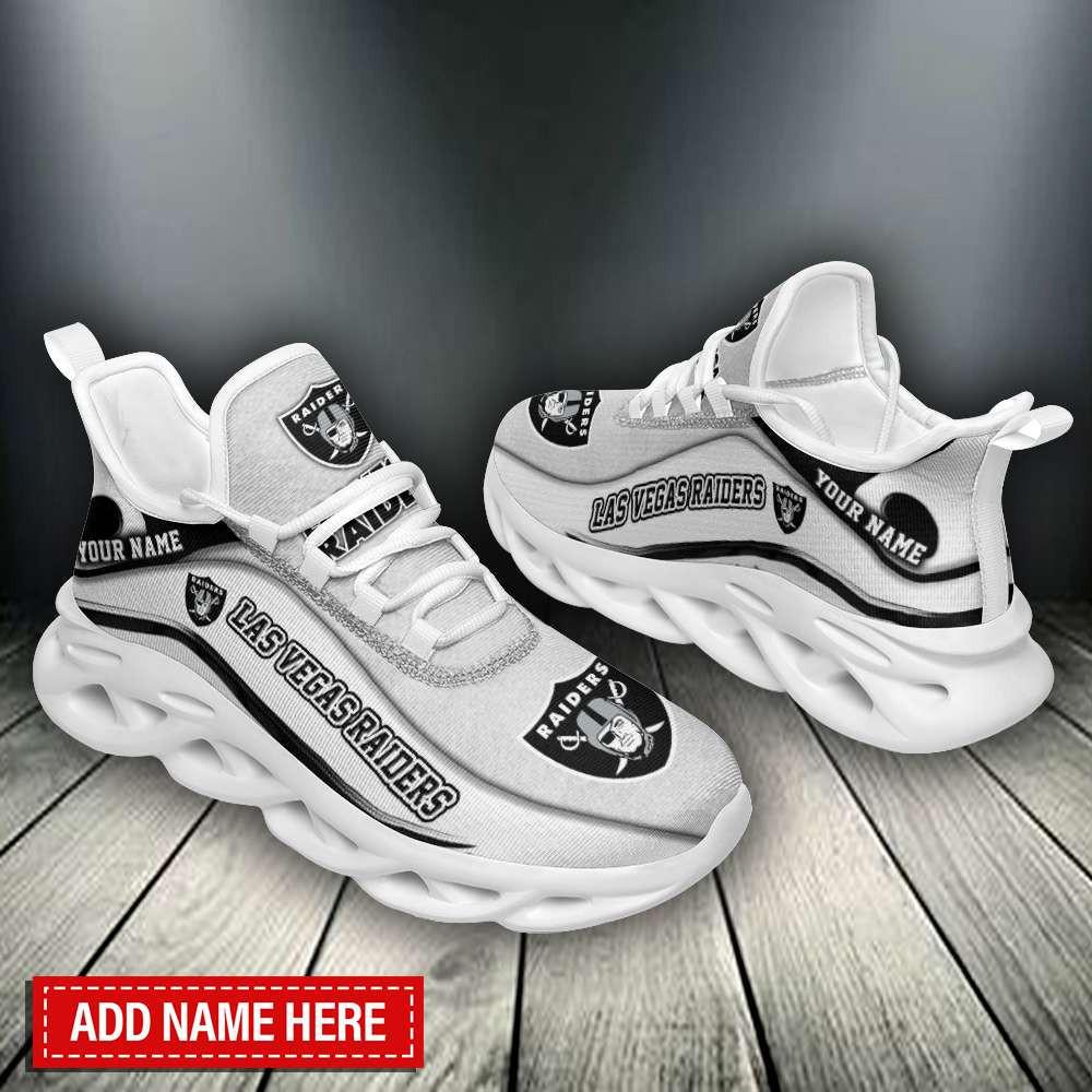 Ideafootwear Las Vegas Raiders Max Soul Shoes Sneakers For Men And Women 65