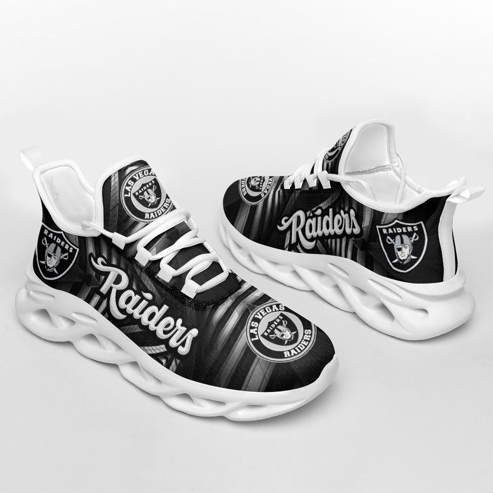 Ideafootwear Las Vegas Raiders Max Soul Shoes Sneakers For Men And Women 21