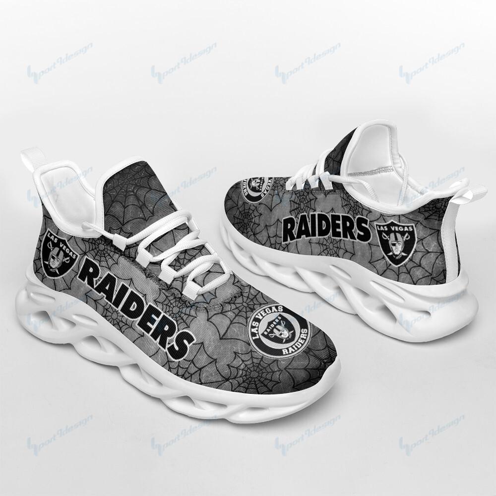 Ideafootwear Las Vegas Raiders Max Soul Shoes Sneakers For Men And Women 12
