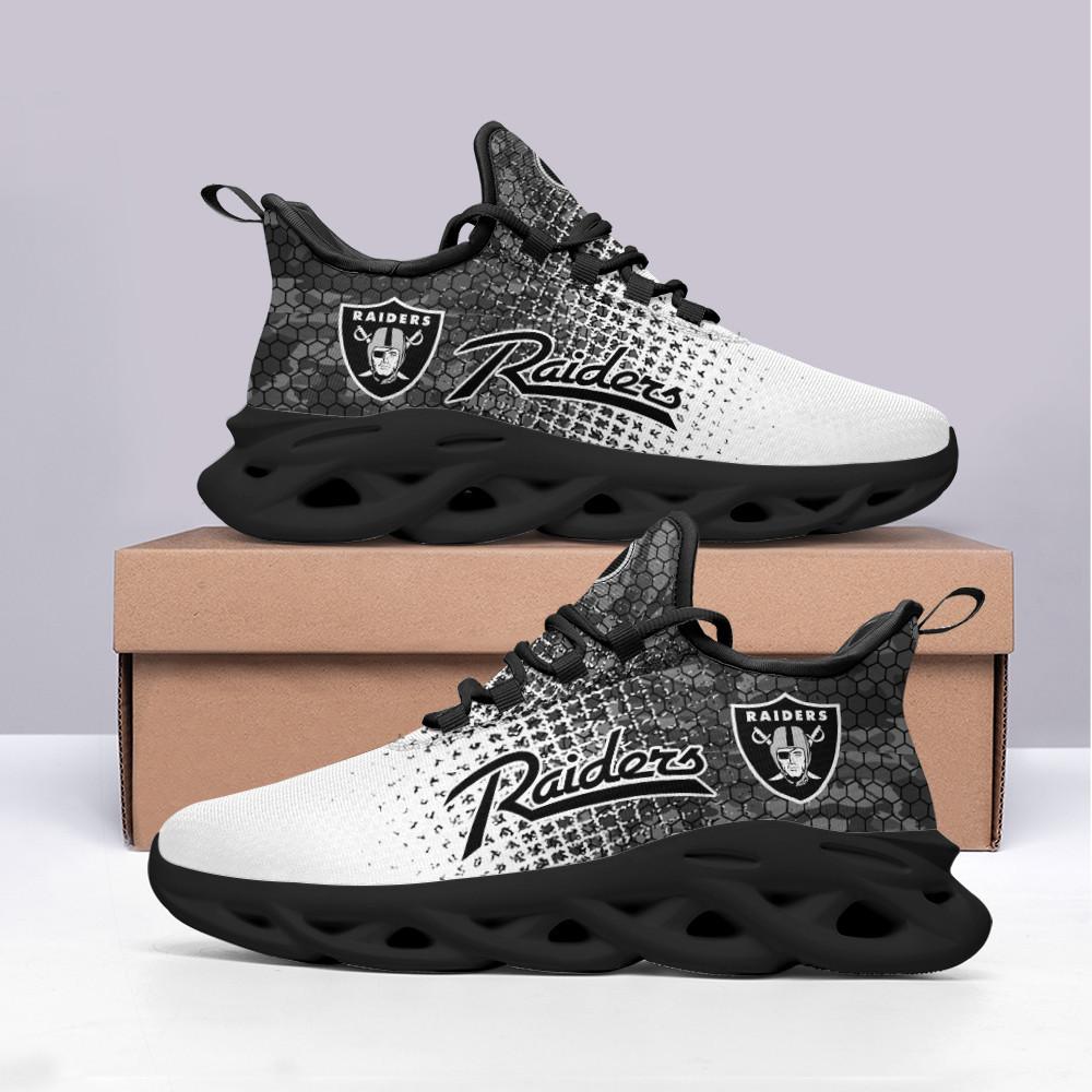 Ideafootwear Las Vegas Raiders Max Soul Shoes Sneakers For Men And Women 48