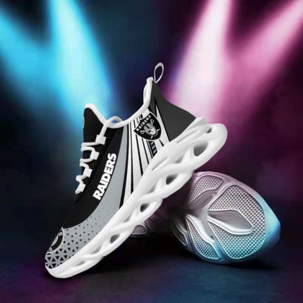 Ideafootwear Las Vegas Raiders Max Soul Shoes Sneakers For Men And Women 117