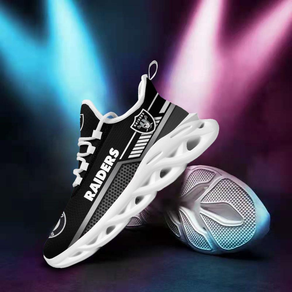Ideafootwear Las Vegas Raiders Max Soul Shoes Sneakers For Men And Women 51