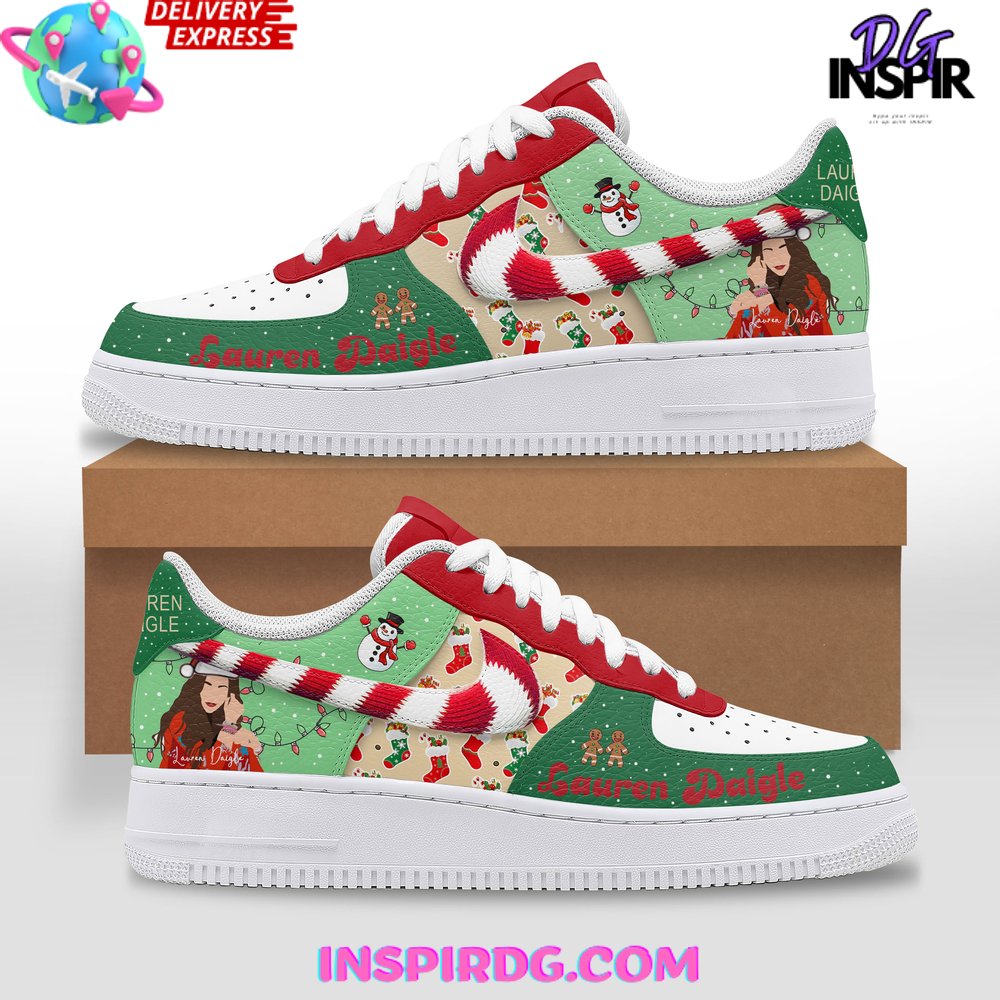 Ideafootwear Lauren Daigle Air Low-Top Sneakers Shoes For Men And Women 2