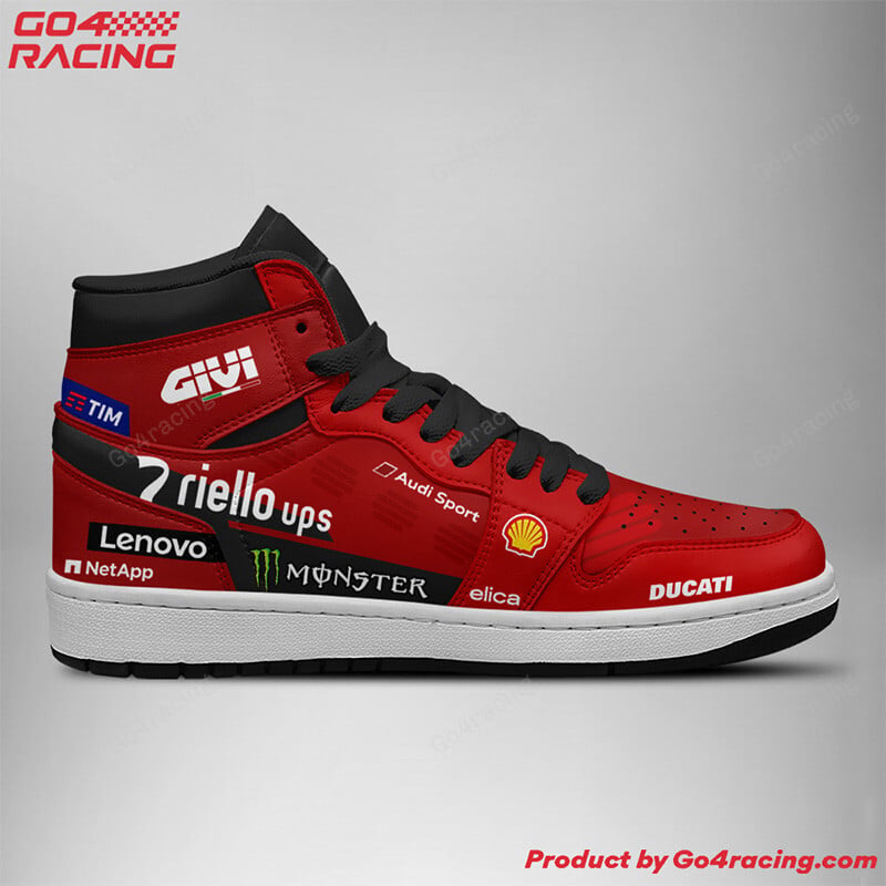 Ideafootwear Lcr Honda Castrol AJ1 High Sneakers Shoes For Men And Women 1