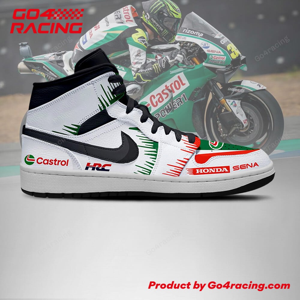 Ideafootwear Lcr Honda Idemitsu AJ1 High Sneakers Shoes For Men And Women 1