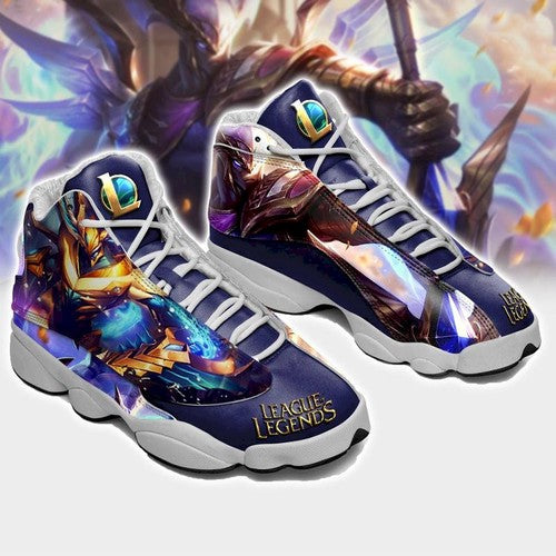 Ideafootwear League of Legends AJ13 Sneakers Shoes For Men And Women 1