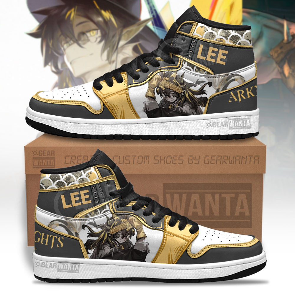 Ideafootwear Lee Arknights AJ1 High Sneakers Shoes For Men And Women 1