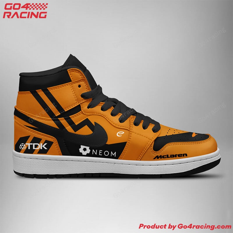 Ideafootwear Lewis Hamilton x Charles Leclerc - Ferrari AJ1 High Sneakers Shoes For Men And Women 1
