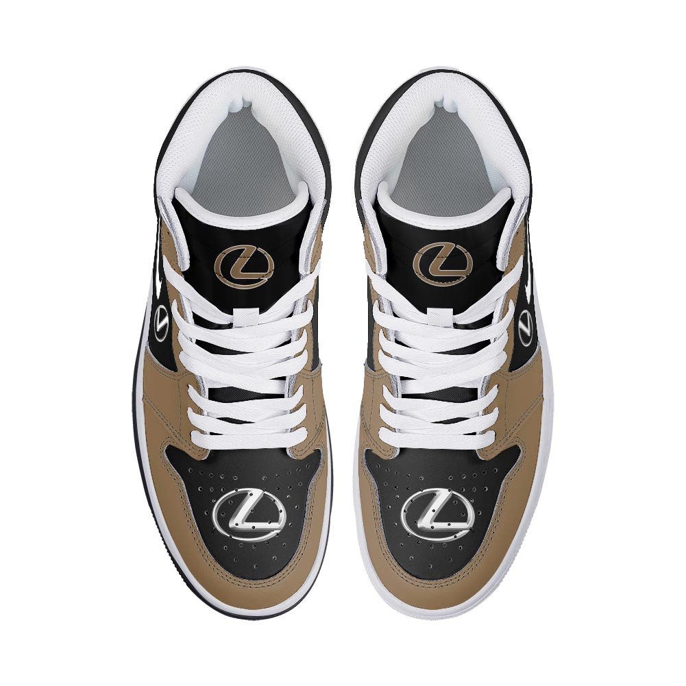 Ideafootwear Lexus AJ1 High Sneakers Shoes For Men And Women 1