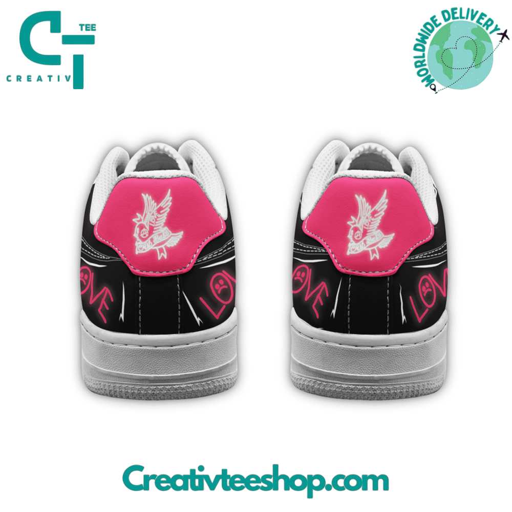 Ideafootwear Lil Peep Love Air Low-Top Sneakers Shoes For Men And Women 1