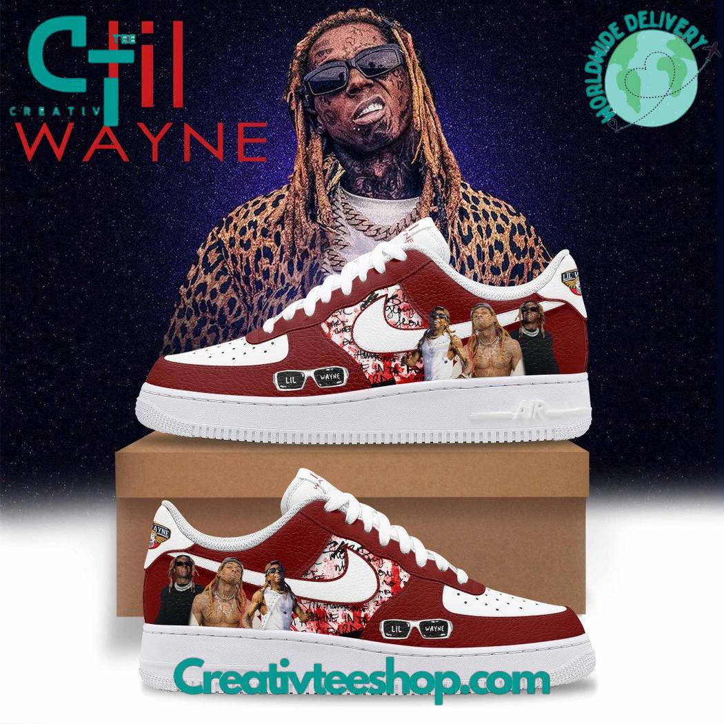 Ideafootwear Lil Wayne Air Low-Top Sneakers Shoes For Men And Women 2
