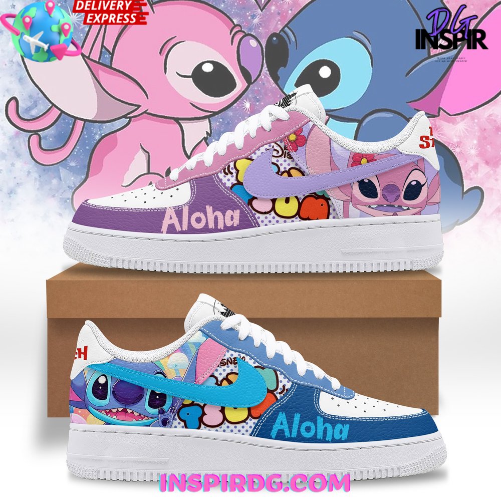 Ideafootwear Lilo & Stitch Air Low-Top Sneakers Shoes For Men And Women 2