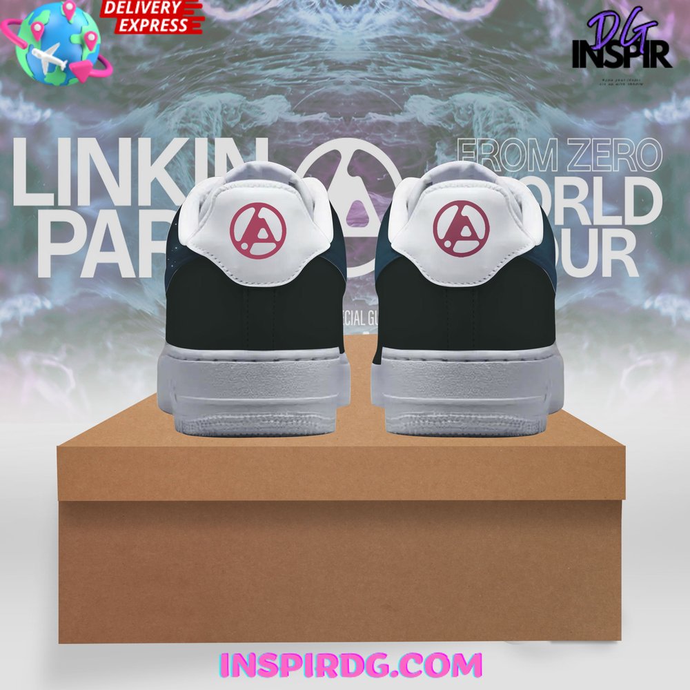 Ideafootwear Linkin Park From Zero World Tour Air Low-Top Sneakers Shoes For Men And Women 1
