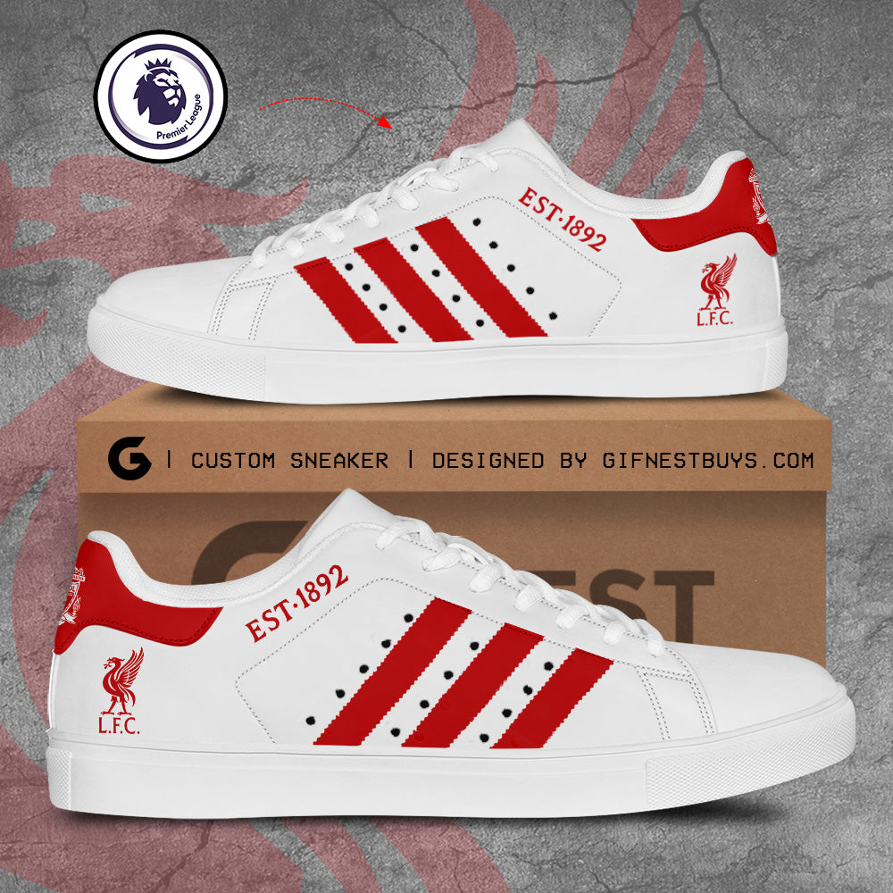 Ideafootwear Liverpool FC Skate Stan Shoes Sneakes For Men And Women 1