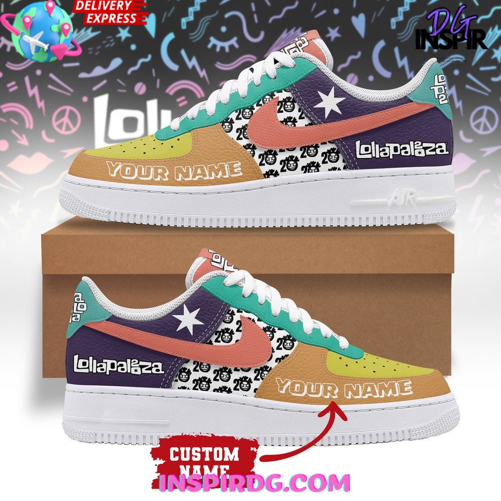 Ideafootwear Lollapalooza Festival Air Low-Top Sneakers Shoes For Men And Women 2
