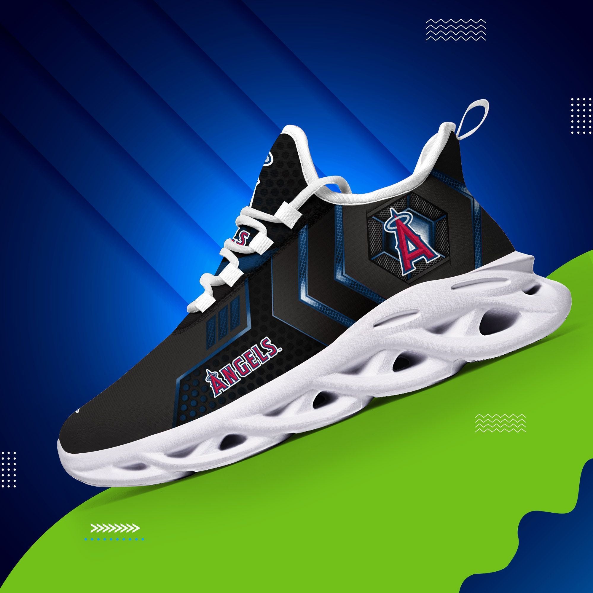 Ideafootwear Los Angeles Angels Max Soul Shoes Sneakers For Men And Women 1