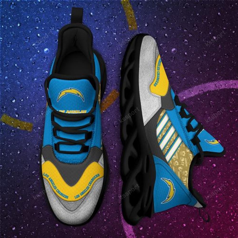 Ideafootwear Los Angeles Chargers Max Soul Shoes Sneakers For Men And Women 15