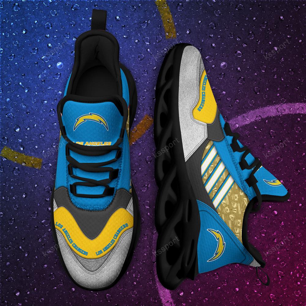 Ideafootwear Los Angeles Chargers Max Soul Shoes Sneakers For Men And Women 15