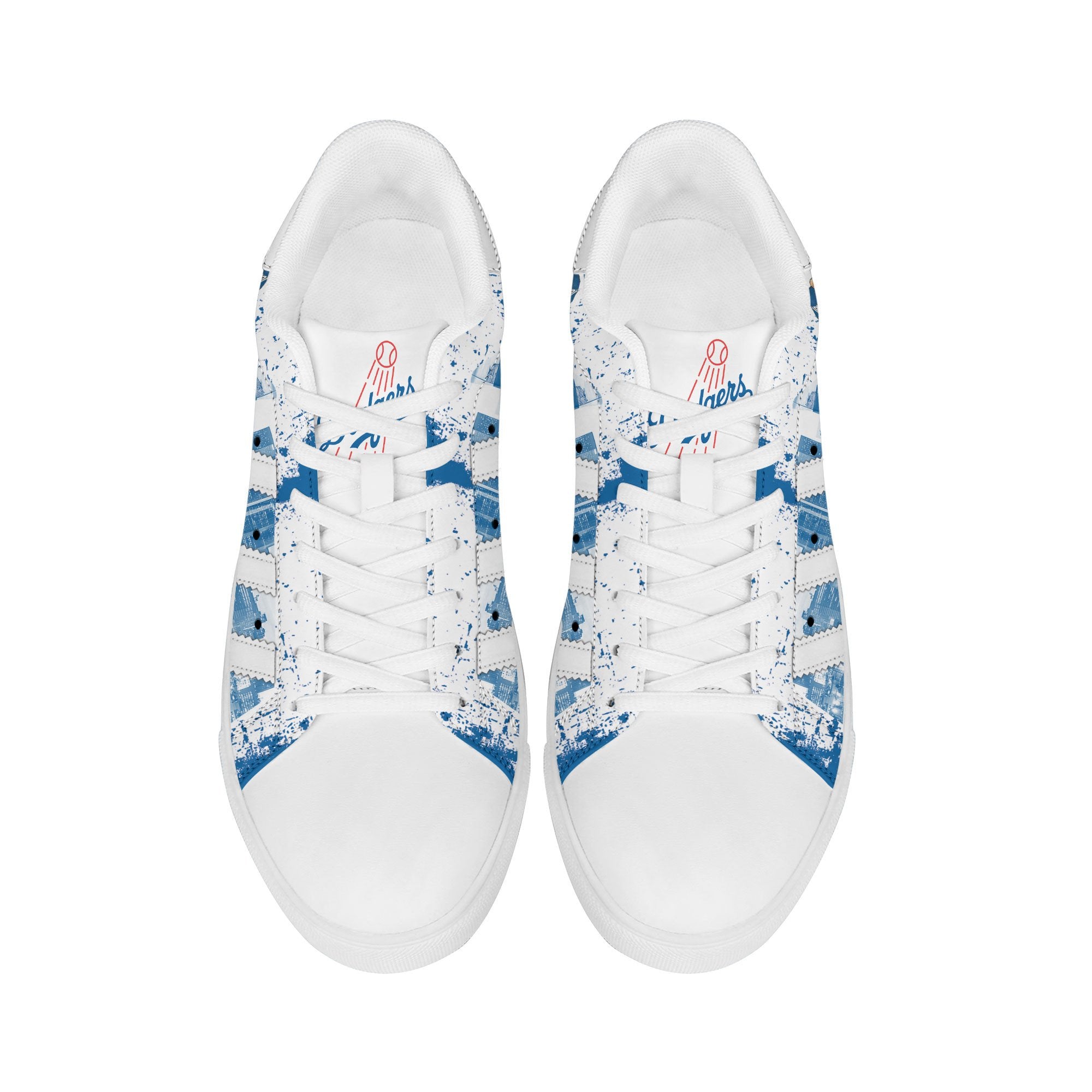 Ideafootwear Los Angeles Dodgers Skate Stan Shoes Sneakes For Men And Women 3