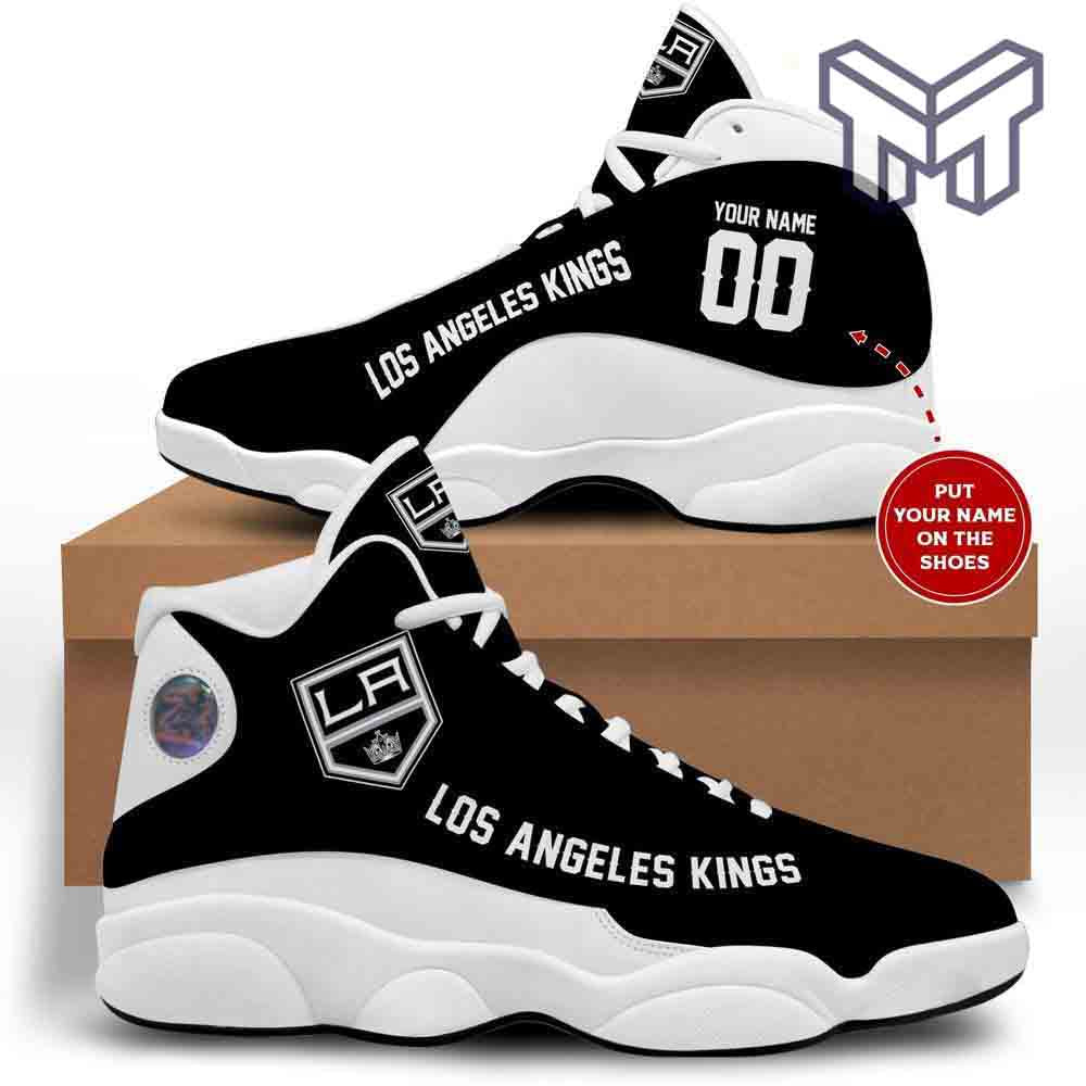 Ideafootwear Los Angeles Kings AJ13 Sneakers Shoes For Men And Women 1