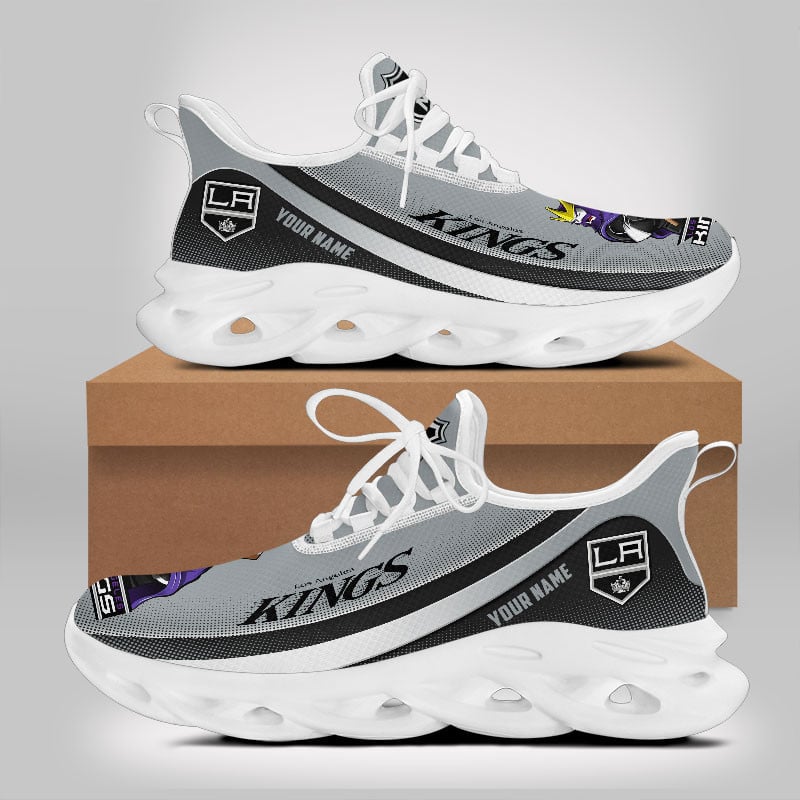 Ideafootwear Los Angeles Kings Max Soul Shoes Sneakers For Men And Women 2