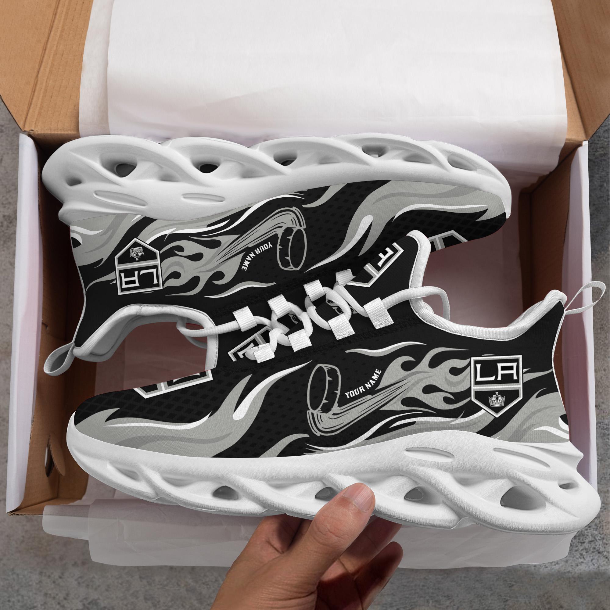 Ideafootwear Los Angeles Kings Max Soul Shoes Sneakers For Men And Women 3
