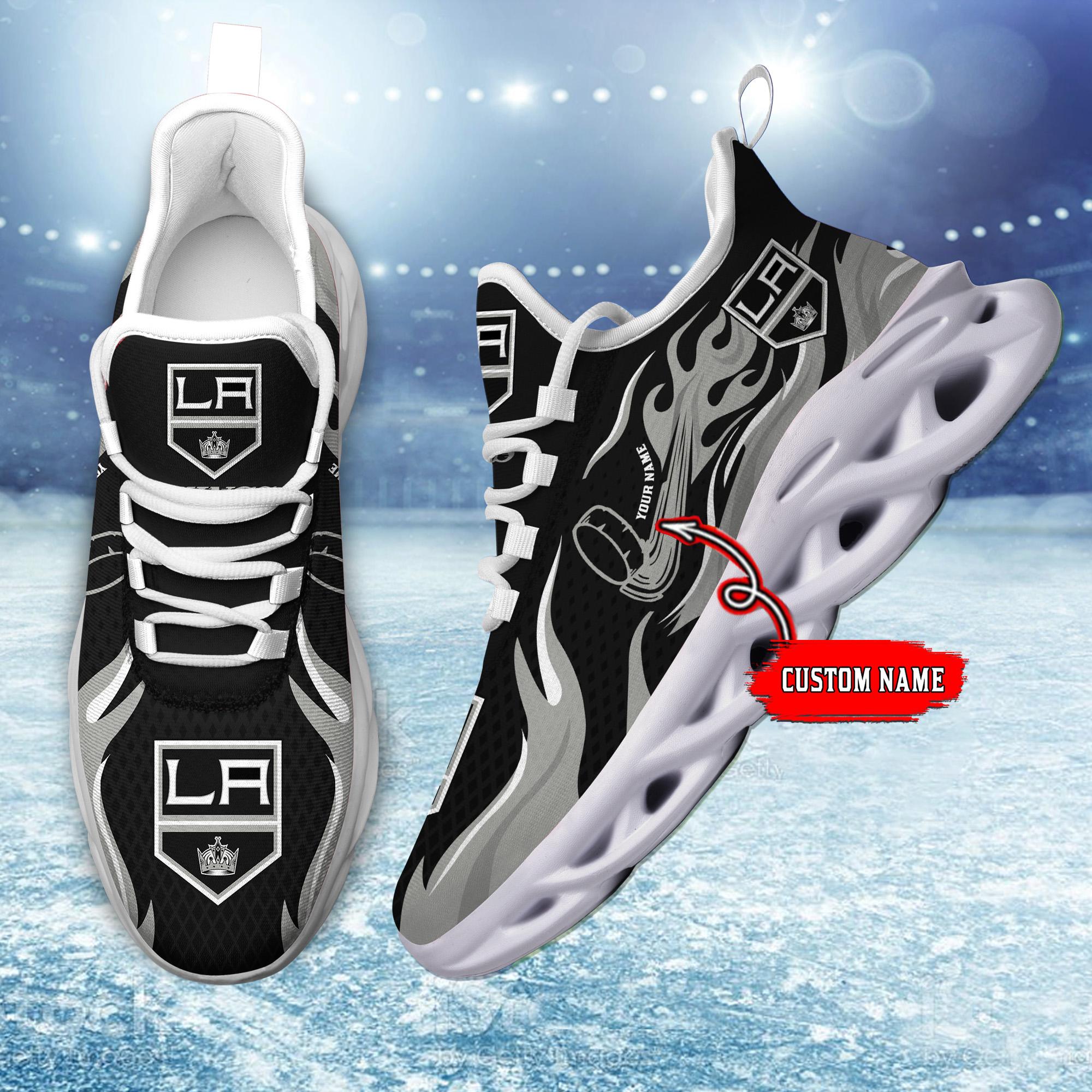 Ideafootwear Los Angeles Kings Max Soul Shoes Sneakers For Men And Women 3