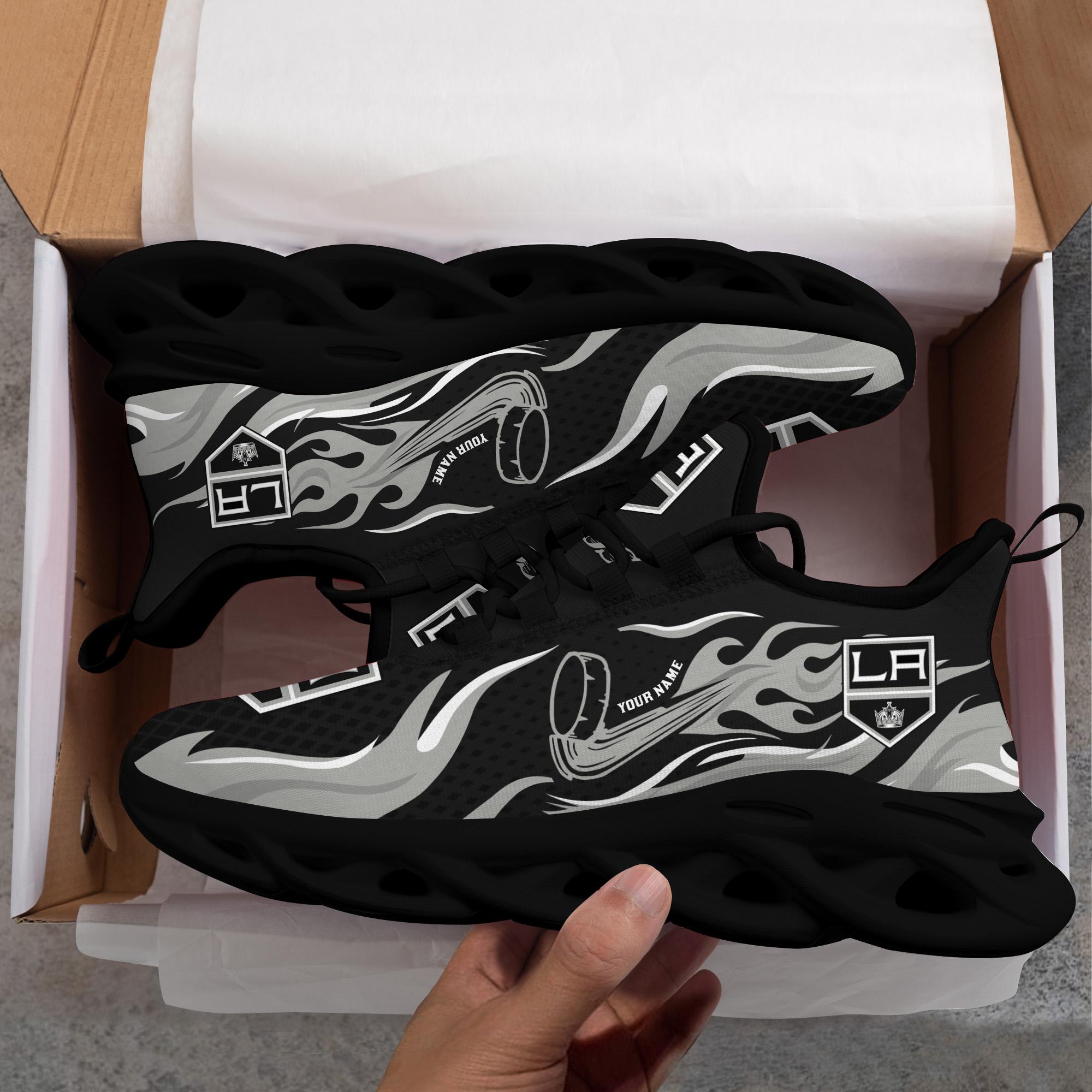 Ideafootwear Los Angeles Kings Max Soul Shoes Sneakers For Men And Women 3