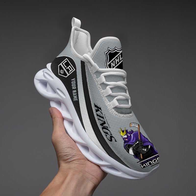 Ideafootwear Los Angeles Kings Max Soul Shoes Sneakers For Men And Women 2