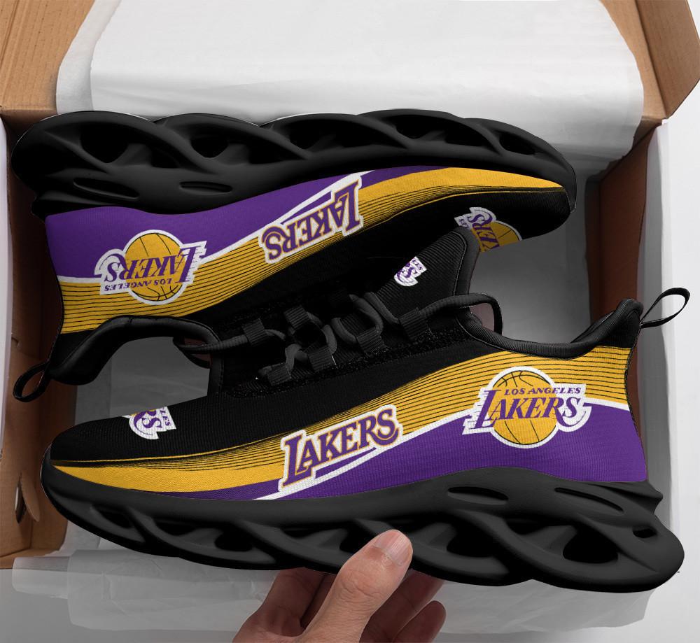 Ideafootwear Los Angeles Lakers Max Soul Shoes Sneakers For Men And Women 8