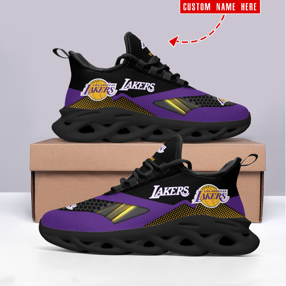 Ideafootwear Los Angeles Lakers Max Soul Shoes Sneakers For Men And Women 11