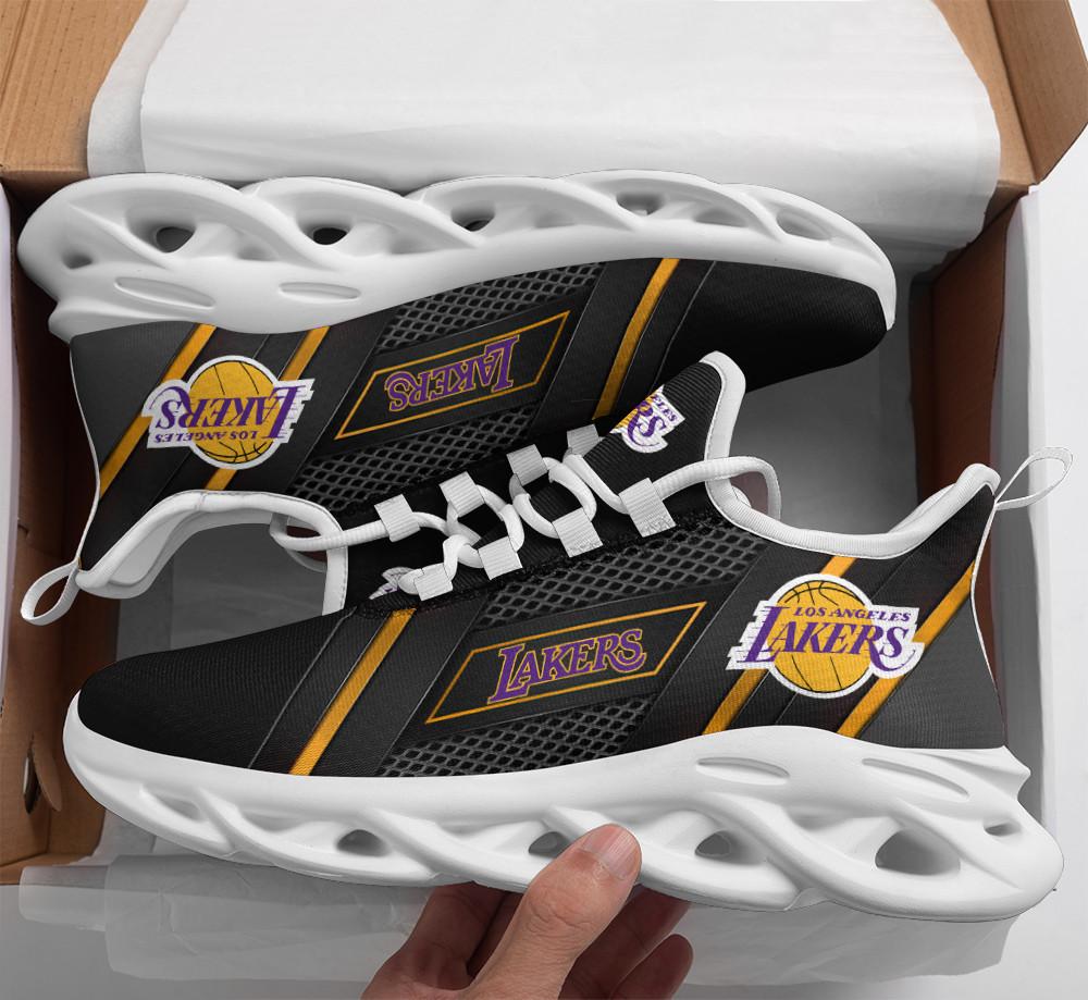 Ideafootwear Los Angeles Lakers Max Soul Shoes Sneakers For Men And Women 7