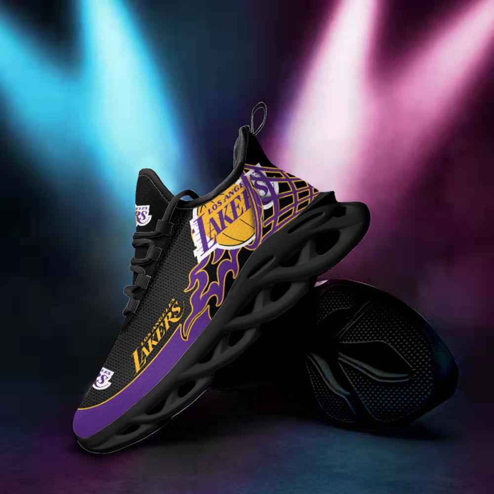 Ideafootwear Los Angeles Lakers Max Soul Shoes Sneakers For Men And Women 6