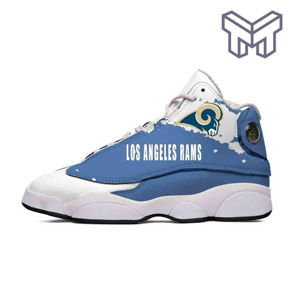 Ideafootwear Los Angeles Rams AJ13 Sneakers Shoes For Men And Women 11