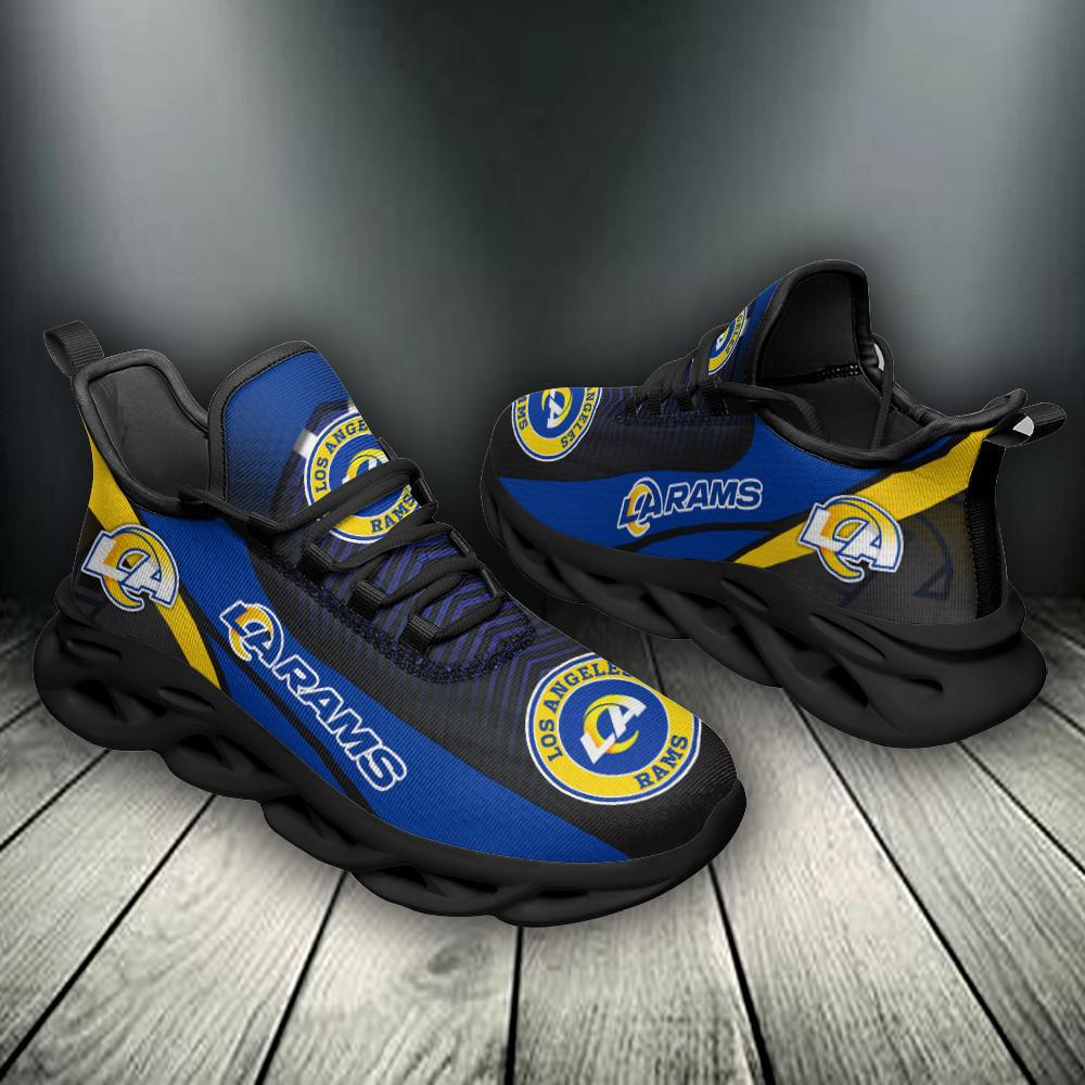 Ideafootwear Los Angeles Rams Max Soul Shoes Sneakers For Men And Women 14