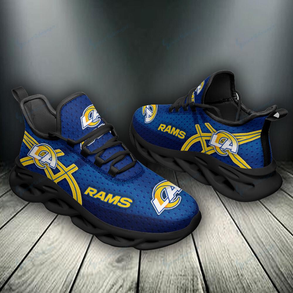 Ideafootwear Los Angeles Rams Max Soul Shoes Sneakers For Men And Women 17
