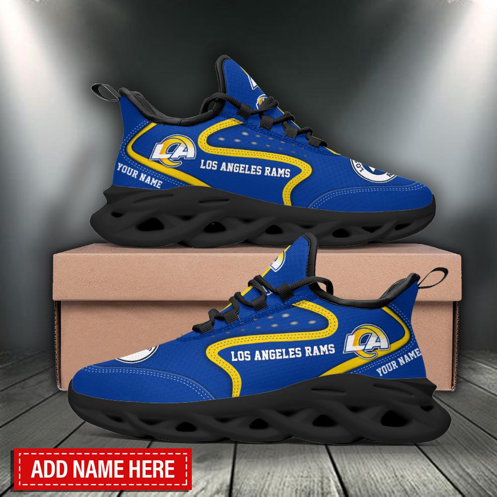 Ideafootwear Los Angeles Rams Max Soul Shoes Sneakers For Men And Women 30