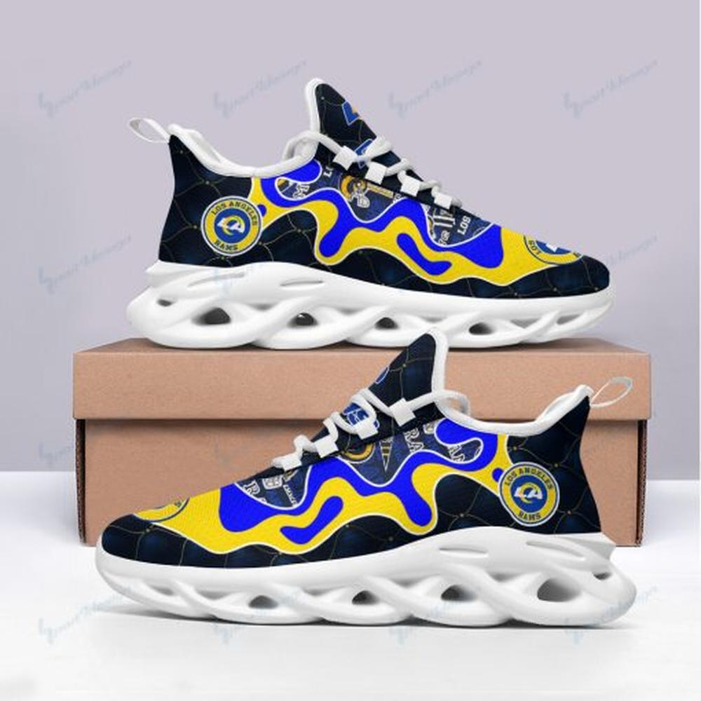 Ideafootwear Los Angeles Rams Max Soul Shoes Sneakers For Men And Women 20