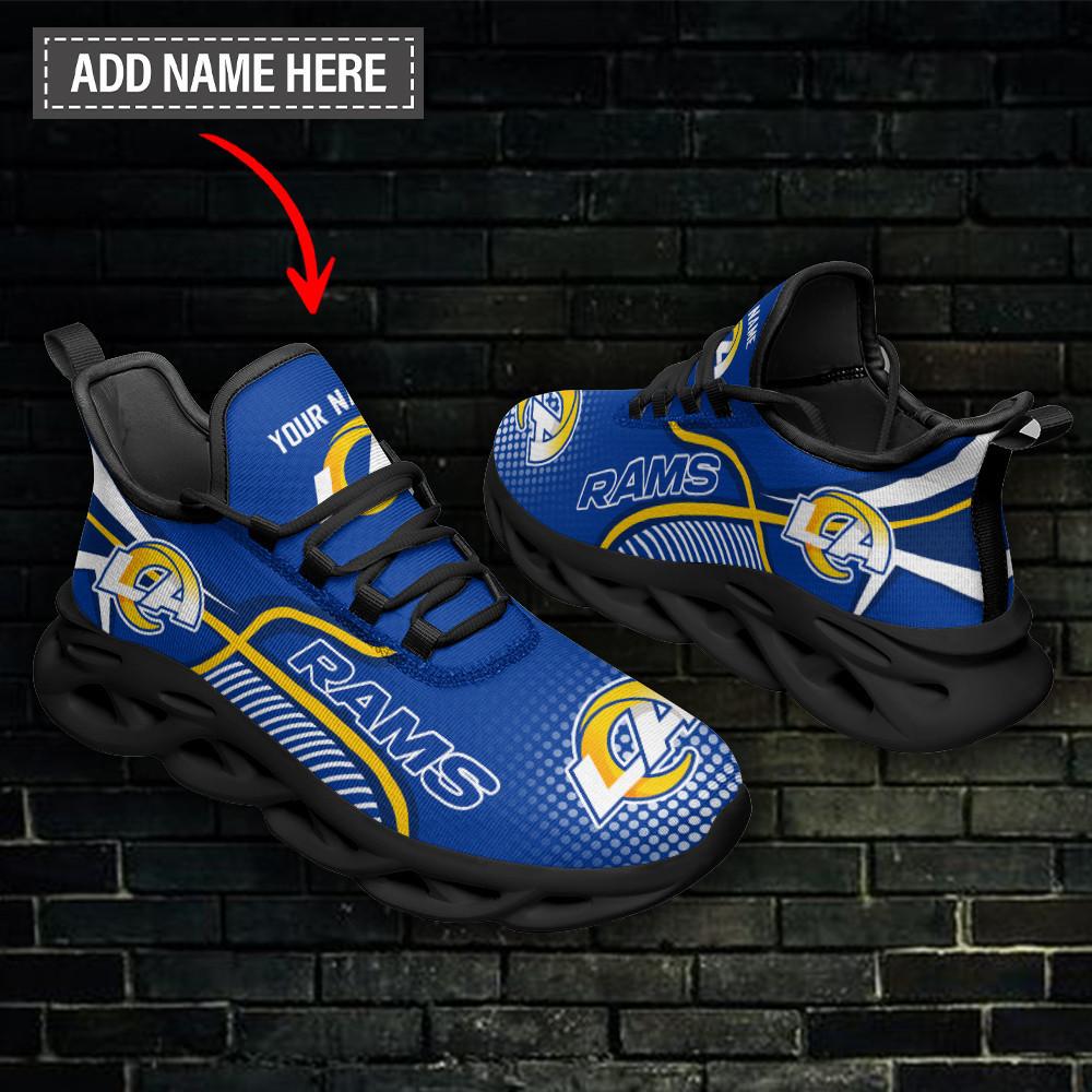 Ideafootwear Los Angeles Rams Max Soul Shoes Sneakers For Men And Women 31