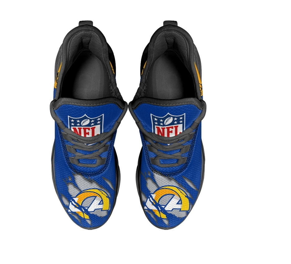 Ideafootwear Los Angeles Rams Max Soul Shoes Sneakers For Men And Women 21