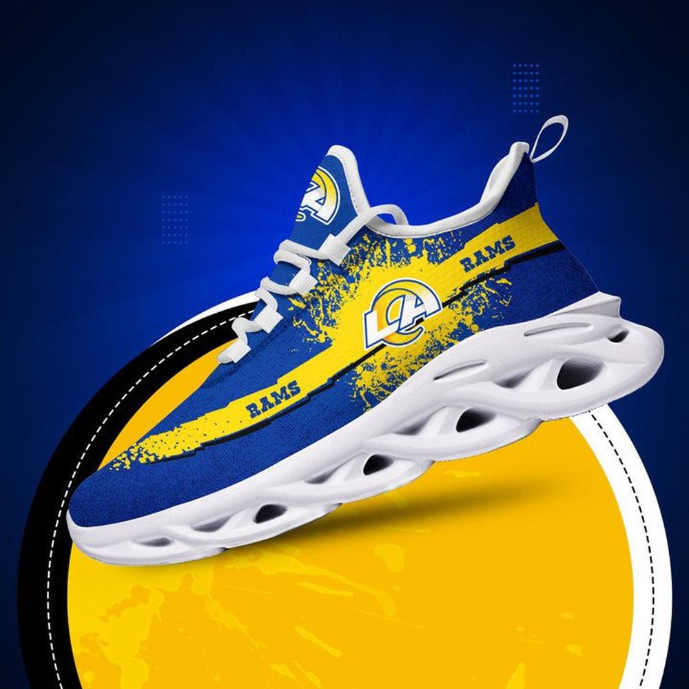 Ideafootwear Los Angeles Rams Max Soul Shoes Sneakers For Men And Women 3