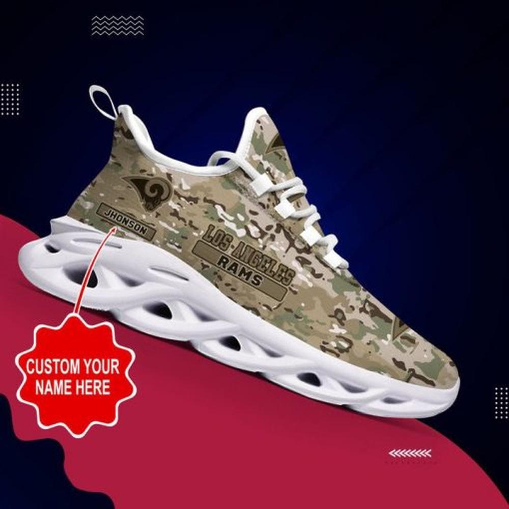 Ideafootwear Los Angeles Rams Max Soul Shoes Sneakers For Men And Women 33