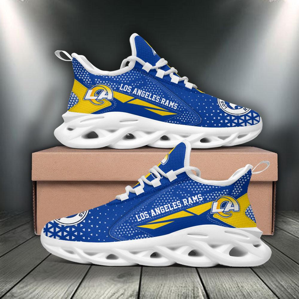 Ideafootwear Los Angeles Rams Max Soul Shoes Sneakers For Men And Women 16
