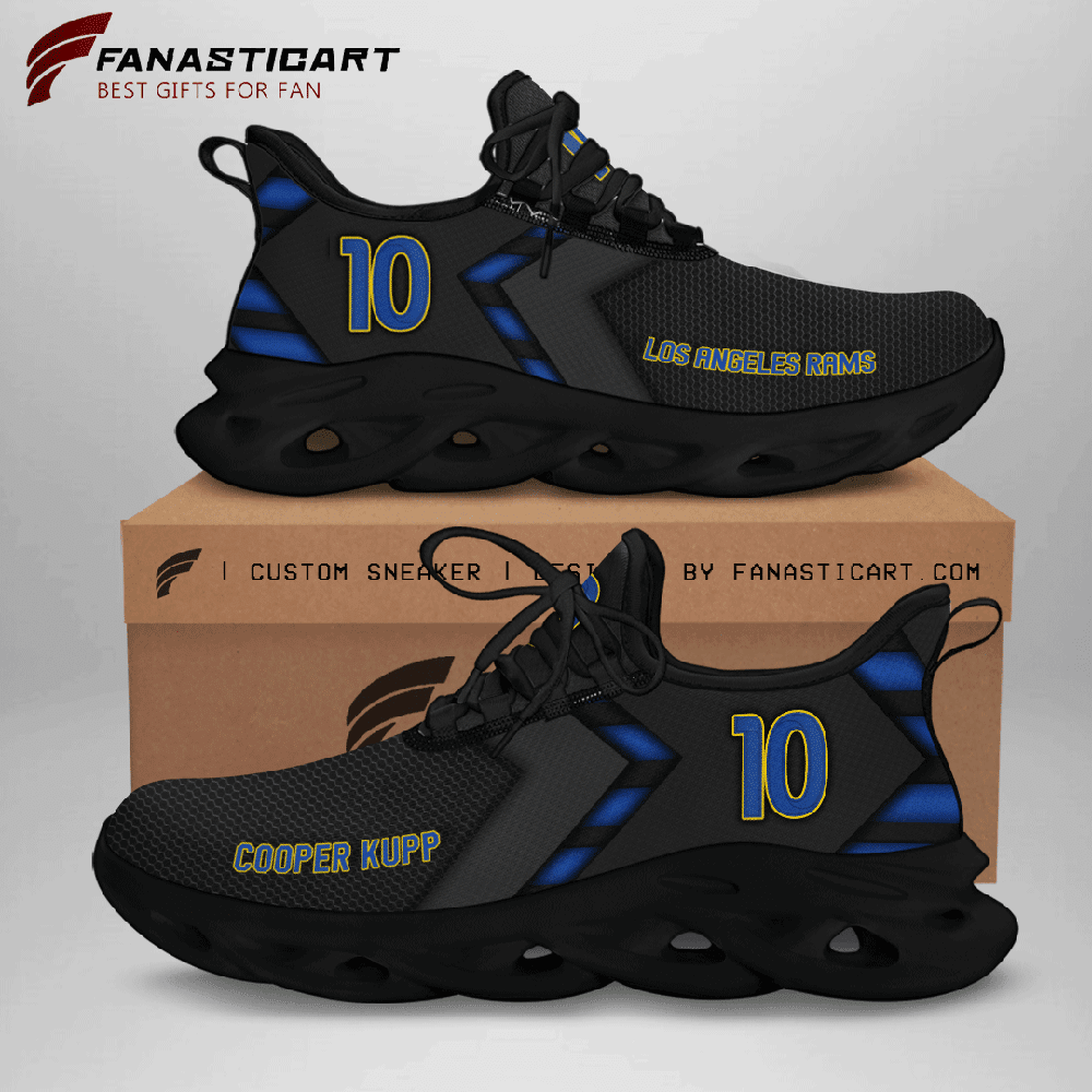 Ideafootwear Los Angeles Rams Max Soul Shoes Sneakers For Men And Women 4
