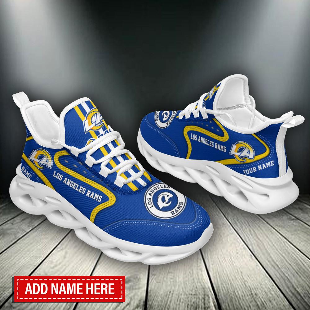 Ideafootwear Los Angeles Rams Max Soul Shoes Sneakers For Men And Women 30