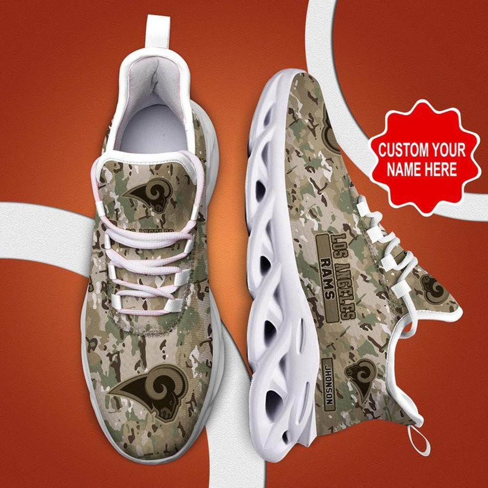 Ideafootwear Los Angeles Rams Max Soul Shoes Sneakers For Men And Women 33