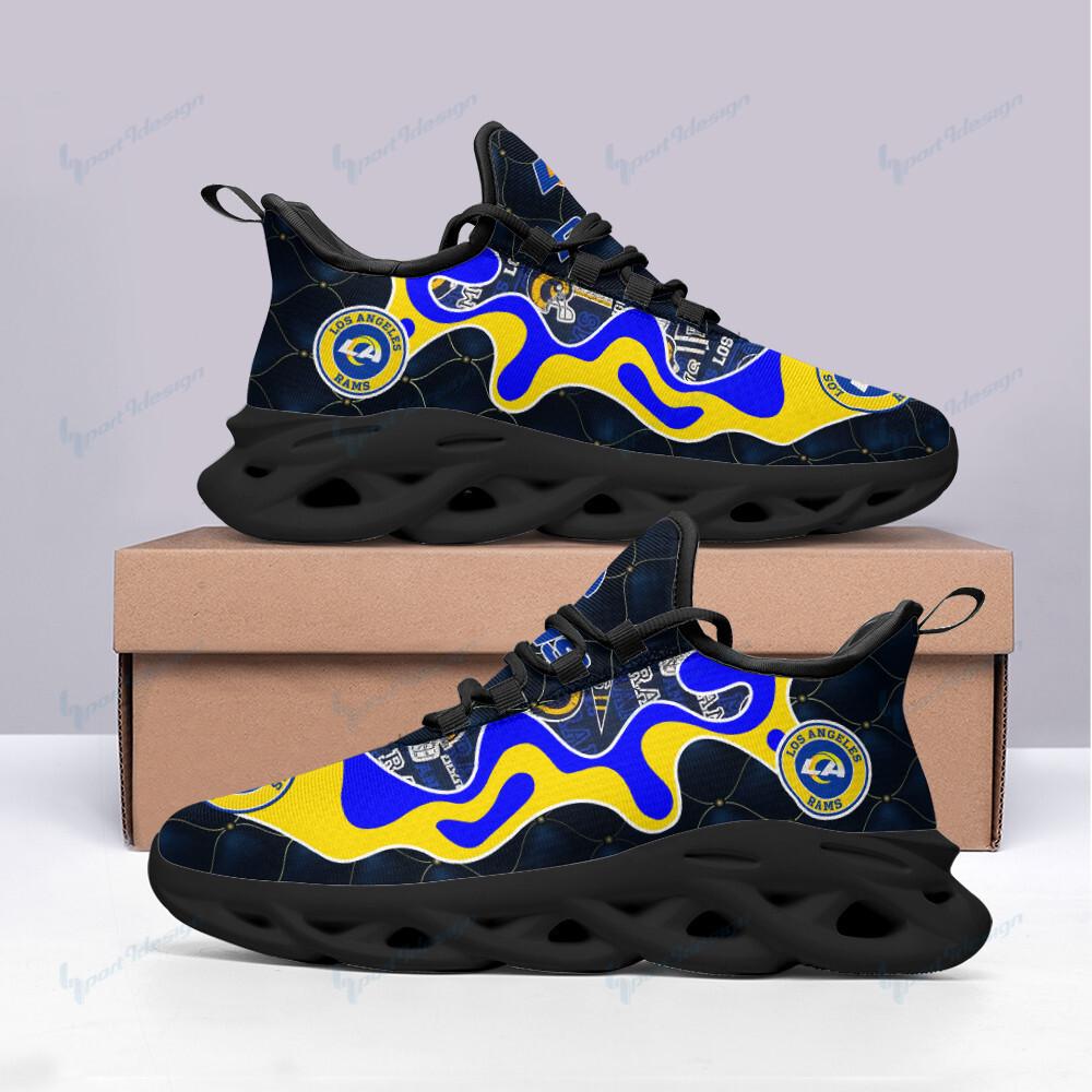 Ideafootwear Los Angeles Rams Max Soul Shoes Sneakers For Men And Women 20