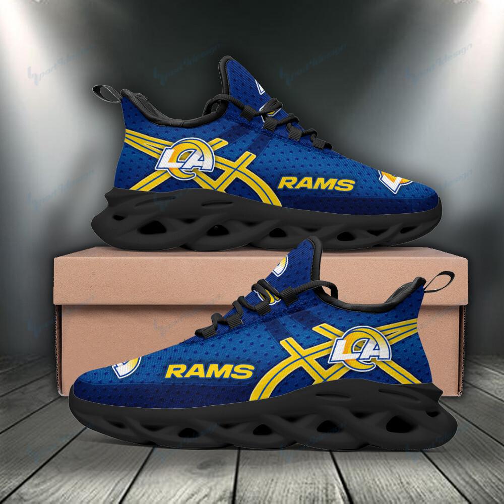 Ideafootwear Los Angeles Rams Max Soul Shoes Sneakers For Men And Women 17