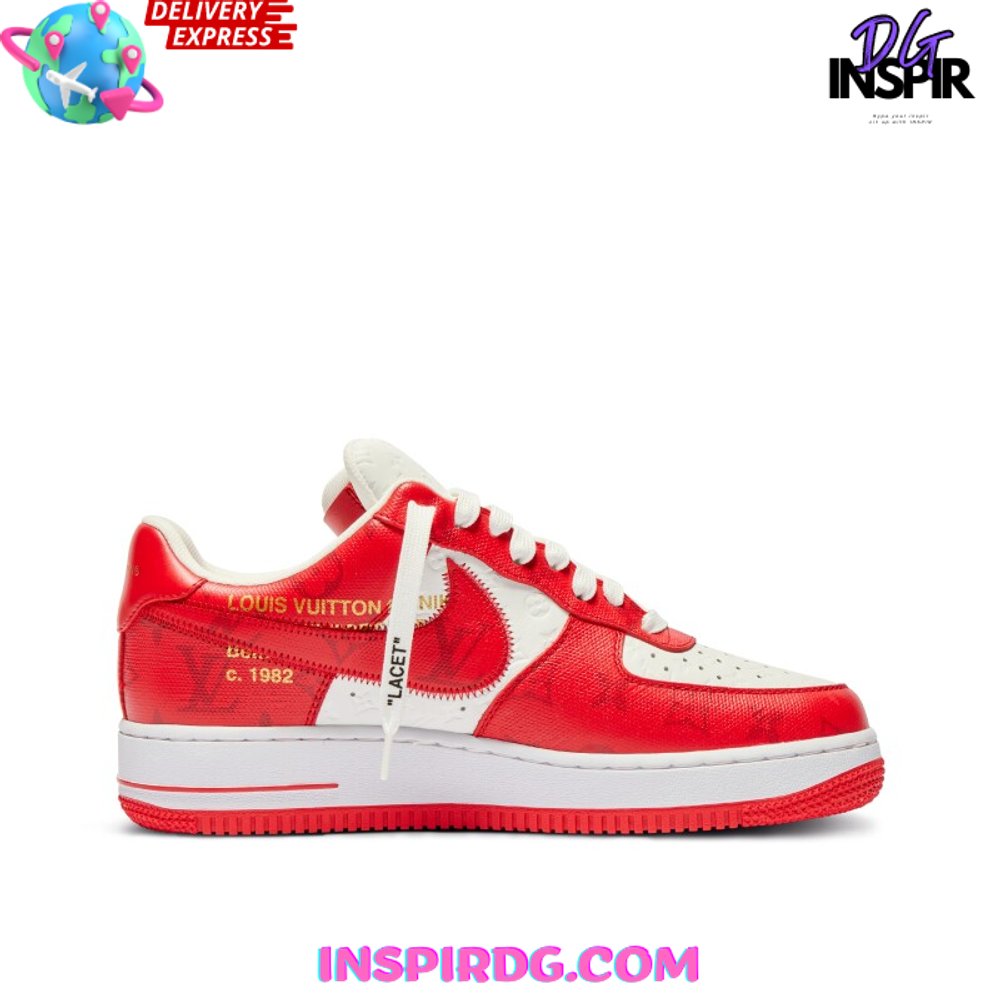 Ideafootwear Louis Vuittion Air Low-Top Sneakers Shoes For Men And Women 1