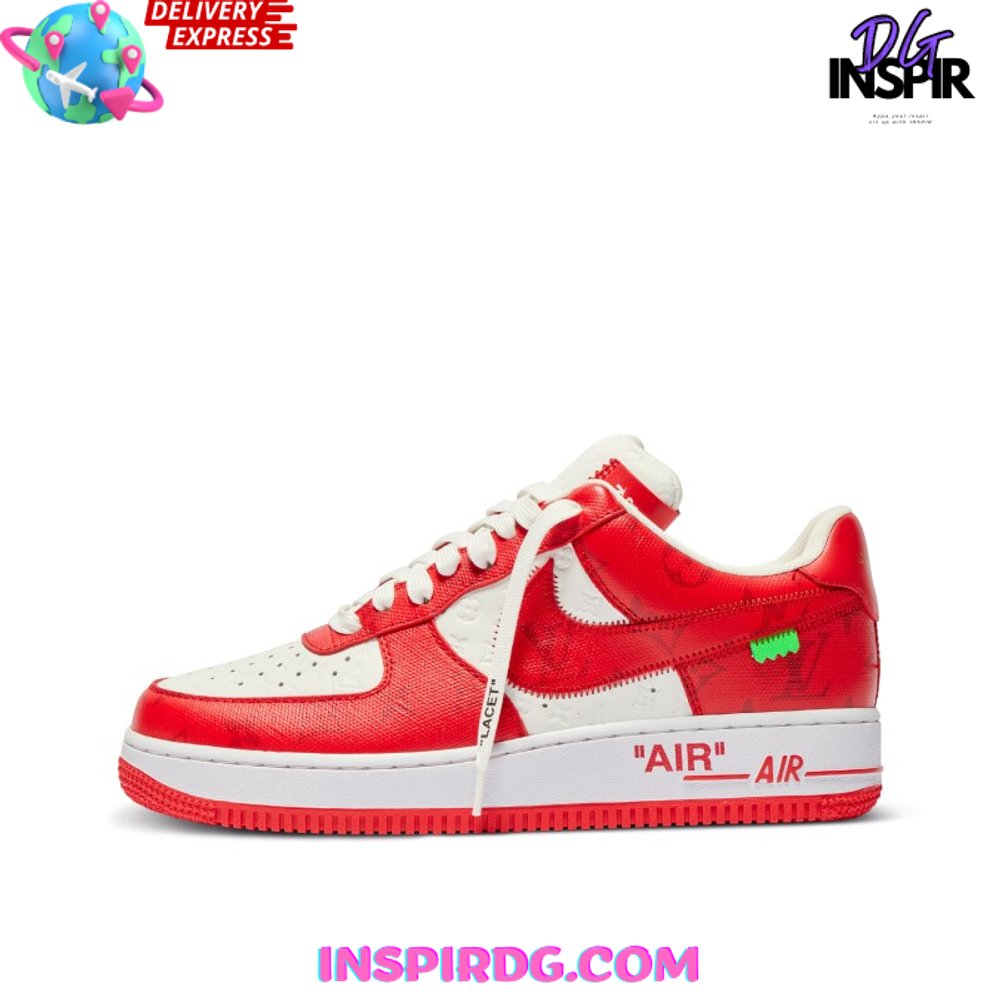 Ideafootwear Louis Vuittion Air Low-Top Sneakers Shoes For Men And Women 1